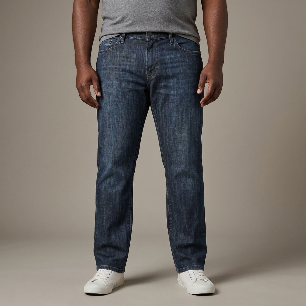 MAVI JEANS Mens Zach Straight Leg 33x32 Blue Cotton Blend Classic Americana